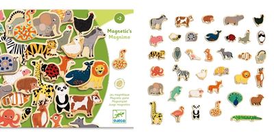 Magnets en bois de Djeco